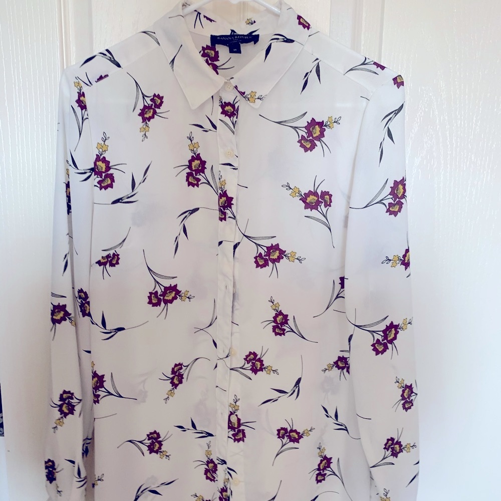 Spring Flowers Blouse